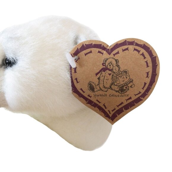 Heartfelt Collectibles Sylvester jointed polar bear plush toy 1997 - Picture 4 of 10